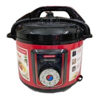 nồi cơm áp suất đa chức năng SUNHOUSE 1755- 5lit-nấu,hầm siêu nhanh-bảo hành 12 tháng toàn quốc