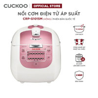 Nồi Cơm Áp Suất Điện Tử Cuckoo 1.8L CRP-G1015M - 1.8L Hồng - Hàng Chính Hãng