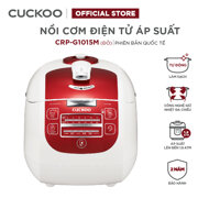 Nồi Cơm Áp Suất Điện Tử Cuckoo CRP-G1015M - 1.8L Đỏ - Hàng Chính Hãng