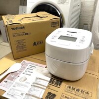 Nồi cơm cao tần áp suất Toshiba RC-10VSR nội địa Nhật Bản - Date 2021