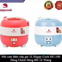 Nồi Cơm Cơ Điện Nắp Gài Happy Cook 1lít HC-100 indonesia