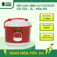 Nồi cơm cơ nắp gài CUCKOO 2L CR-1122 - Hàng Chính Hãng - Bảo Hành 2 Năm