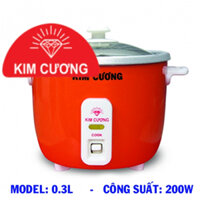 NỒI CƠM ĐIỆN 0.3L - MODEL: 0.3L - CÔNG SUẤT: 200W - DUNG TÍCH: 0.3L