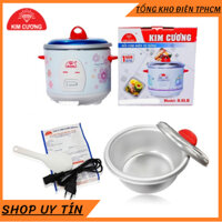 Nồi Cơm Điện 0.6 Lít Kim Cương 1-2 Người Ăn - Hàng Chính Hãng (Bảo Hành 12 Tháng)