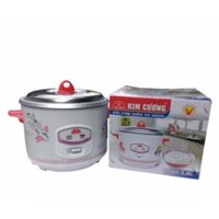 Nồi Cơm Điện 0.6 Lít Kim Cương 1-2 Người Ăn - Hàng Chính Hãng (Bảo Hành 12 Tháng)