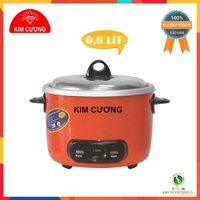 NỒI CƠM ĐIỆN 08 LÍT KIM CƯƠNG KC-0.8L NẮP RỜI