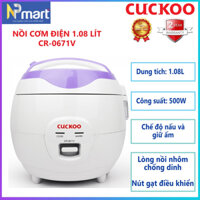 NỒI CƠM ĐIỆN 1.0 LÍT CUCKOO CR-0671V  bảo hành 2 năm hàng chính hãng