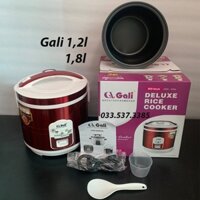 Nồi cơm điện 1.2 l, nồi cơm điện 1 8l Gali thiết kế bền đẹp, đa chức năng