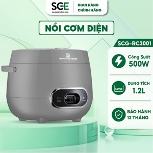 Nồi cơm điện 1.2L Smartchoice SCG-RC3001