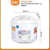 Nồi Cơm Điện 1.8L Comet - CM8018. Bảo hành chính hãng 6 tháng