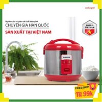 Nồi cơm điện 1.8L SUNHOUSE SH18S đỏ