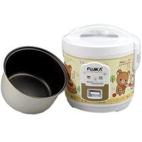 Nồi Cơm Điện 1L Fujika FJ-NC1005 Công Suất 400W Lồng Men Chống Dính Cho 2,3 Người Ăn Mẫu Ngẫu Nhiên-Hàng Chính Hãng