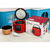 Nồi cơm điện 1L LocknLock EJR431 nấu cơm 4 chiều lòng nồi 3 lớp có quai xách bảo hành chính hãng 12 tháng