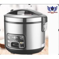 Nồi cơm điện 1L2 Baihua  nắp gài chất lượng có tầng hấp rau củ quả,(2-4 người ăn) thiết kế đẹp dể sử dụng,giử độ nóng.