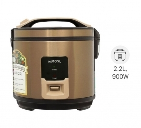 Nồi cơm điện Mutosi MR-36PB/S 2.2 lít