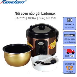 Nồi cơm điện 2.8L Ladomax HA-7828