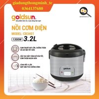 Nồi cơm điện 3,2L Goldsun CB3401 nồi to cho 5 6 người ăn