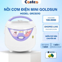 Nồi cơm điện 3D Goldsun GRC5010 lòng nồi chống dính dung tích 1L công suất 400W bảo hành 12 tháng
