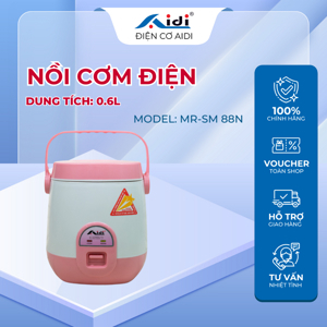 Nồi cơm điện Aidi MR-SM-88N - 0.6L
