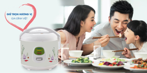 Nồi cơm điện Aqua ARJ-VM10A - 1 lít, 500W
