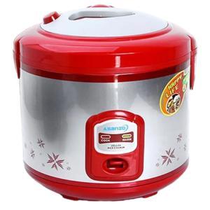 Nồi cơm điện Asanzo RC-18AR 1.8L (Đỏ phối bạc)