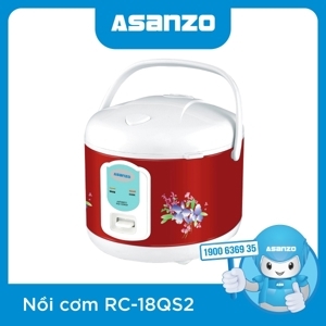 Nồi cơm điện Asanzo RC-18QS1 - 700W, 1,8 lít