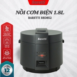 Nồi cơm điện Baretti BRD852 1.8L