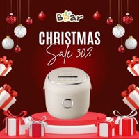 Nồi cơm điện Bear DFB-P20H1, 2L, nấu cơm, hấp, luộc, hầm, nồi cơm chính hãng, đa năng, có chức năng hẹn giờ