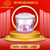 Nồi cơm điện BigSun có nắp gài 1.2 lít 1.8 lít, 2.2 lít