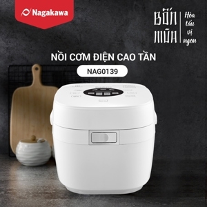 Nồi cơm điện cao tần 1.2L Nagakawa NAG0139