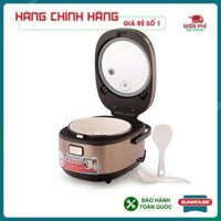 NỒI CƠM ĐIỆN CAO TẦN 1.5l SUNHOUSE MAMA SHD8955, NỒI CƠM ĐIỆN SUNHOUSE SIÊU BỀN, LÒNG NỒI ĐÁY PHỦ CHỐNG DÍNH WHITFORD