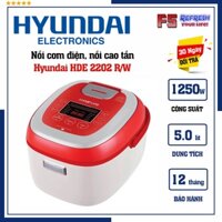 Nồi Cơm Điện Cao Tần Hyundai HDE 2202R/W, Dung tích 1.5 lít, Bảo hành 12 tháng - F5.Refresh