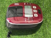 Nồi cơm điện Cao tần IH Áp suất Tiger JPI-SC10 màu đỏ xoong vân hoa cao cấp LIKE NEW