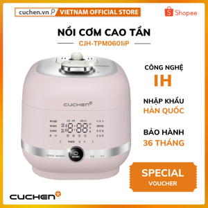 Nồi cơm điện cao tần IH Cuchen CJH-TPM0601IP