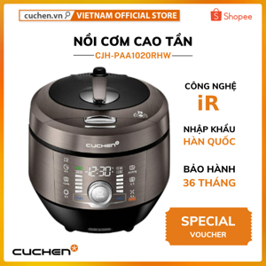 Nồi cơm điện cao tần IR Cuchen CJH-PAA1020RHW - 1.8L