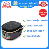 Nồi cơm điện cao tần Kangaroo 1.8 lít KG599N-HÀNG MỚI 💯 FULL BOX-CHÍNH HÃNG-Số người ăn 4-6 người Công suất: 1200W Lòng nồi dày:2 mmHợp kim phủ chống dính Điều khiển:  Cả