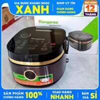 Nồi cơm điện cao tần Kangaroo 1.8 lít KG599N Chính Hãng trưng bày mới 99%-Lòng nồi bằng hợp kim nhôm 7 lớpdày 2 mm.Công nghệ nấu IH nấu chín thức ăn ngon từ bên trong hạt gạo-Bảo Hành 12 Tháng