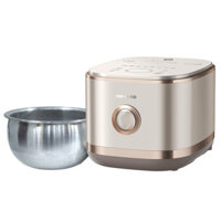 Nồi cơm điện cao tần ruột Inox chống dính tự nhiên 1.5L Joyoung JNRC-401