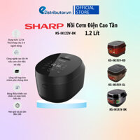 Nồi cơm điện cao tần Sharp 1.2L KS-IH122V-BK - KS-IH191V-RD/GL/BK - Hàng chính hãng