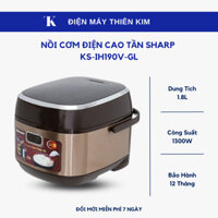 Nồi cơm điện cao tần Sharp KS-IH190V-GL - 1.8L 1300W nồi cơm điện - Bảo Hành 12 Tháng Toàn Quốc