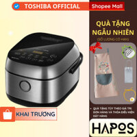 Nồi cơm điện cao tần Toshiba RC-10IP1PV 1L, 1.8L RC-18IP1PV, Hàng chính hãng, Lòng nồi chống dính,Cảm ứng nhiệt- HAPOS