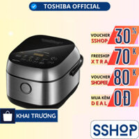 Nồi cơm điện cao tần Toshiba RC-18IP1PV 1.8L, Hàng chính hãng, Lòng nồi dày 3mm chống dính, Cảm ứng nhiệt 3D - SSHOP