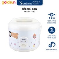 Nồi cơm điện chống dính Goldsun 1,8L CB3204 nắp gài 700W BH chính hãng