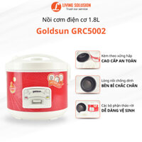 Nồi cơm điện cơ Goldsun GRC5002 1.8 lít chống dính bảo hành chính hãng Hàng Chính Hãng