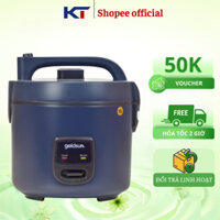 Nồi cơm điện cơ Goldsun GRC5046 lòng niêu 1.8L phủ chống dính chất liệu cao cấp bảo hành 12 tháng