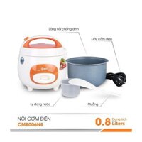 NỒI CƠM ĐIỆN COMET CM8006N8 0.8 LÍT