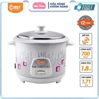 Nồi cơm điện COMET CM8019 (1.8L) - Hàng Chính Hãng Bảo Hành 12 Tháng