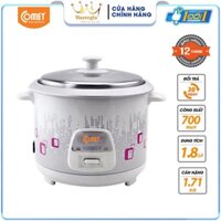 Nồi cơm điện COMET CM8019 (1.8L) - Hàng Chính Hãng Bảo Hành 12 Tháng