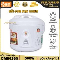 Nồi cơm điện Comet CM8028 dung tích 1.2L đa chức năng sử dụng. Nồi cơm khả năng giữ nóng được cơm trong 5 giờ thiết kế kín hơi sang trọng và hiện đại lòng nồi nhôm chống dính cao cấp siêu bền dễ dàng chùi rửa - MOSACO