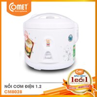 Nồi cơm điện Comet CM8028 (Nắp gài)- 1.2L LazadaMall